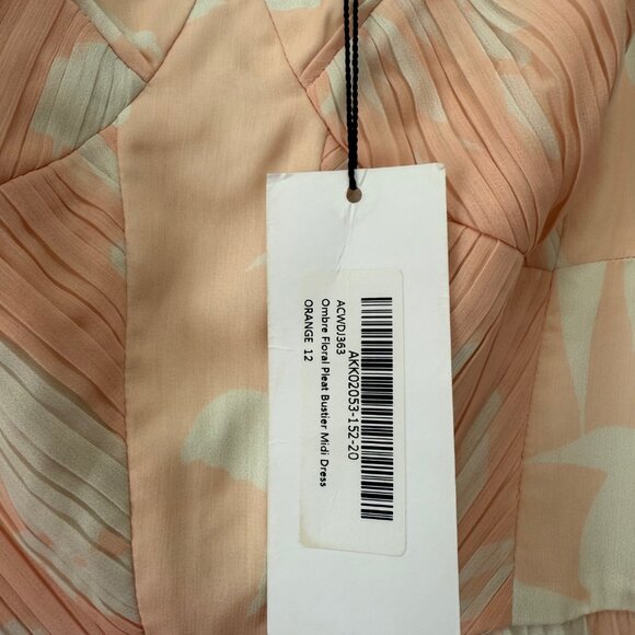 Karen Millen Floral Dress US8/US12 NWT - Picture 6 of 7